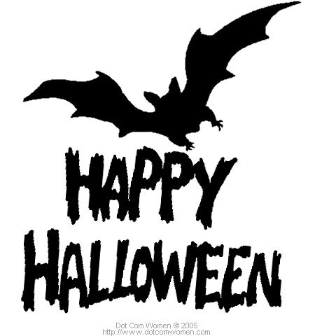  on Spooky Bat And A Bloody    Happy Halloween    Send Out The Perfect