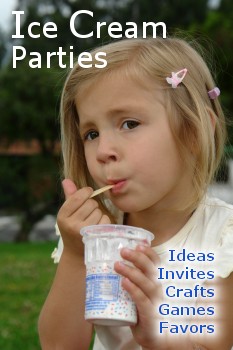 Craft Ideas   Cream Sticks on Ice Cream Party Ideas  Themes  Games   Crafts