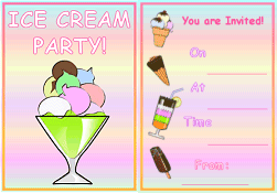  Cream Themed Birthday Party on Ice Cream Birthday Party  Ice Cream Party Idea