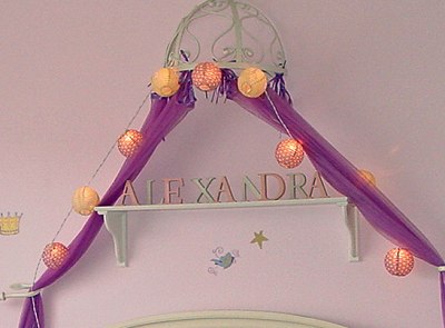 Girl's Princess Themed Bedroom – Kids' Room Decorating Ideas