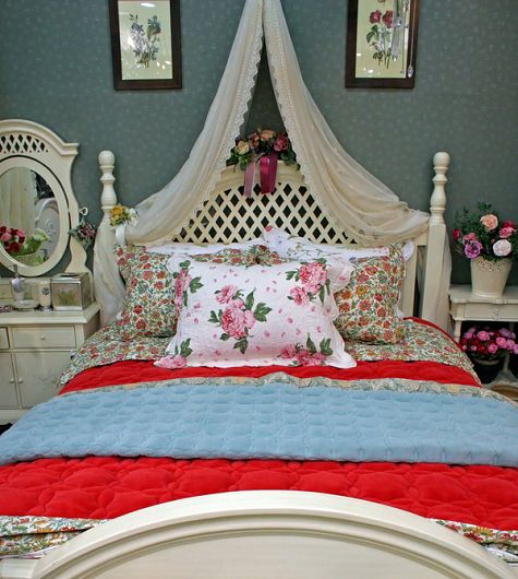 Romantic Victorian Shabby Chic Bedroom – Bedroom Decorating Ideas