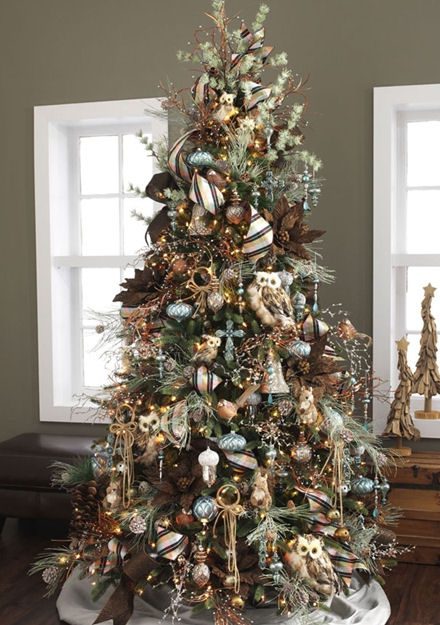 Rustic Theme Christmas Tree - Christmas Tree Themes & Color Schemes ...