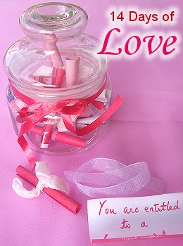 14 Days of Love - Homemade Valentine's Day Gift Idea for Men