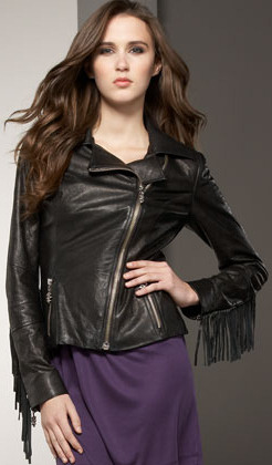 Leather Motorcycle Jacket by Royal Underground - Fall 2009 Fashion