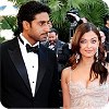 Aishwarya Rai Bachchan with her hubby at the Cannes Film Festival 2008