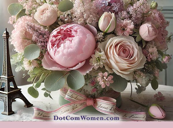 April in Paris - Flower Arrangement Theme