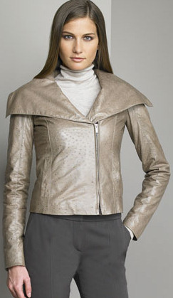 Armani Leather Jacket for Fall 2009