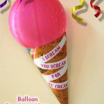 Balloon Ice-cream Decoration for Summer Parties
