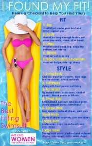 Best Fitting Swimsuit Checklist