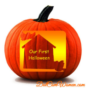 birdhouse non scary pumpkin carving stencil