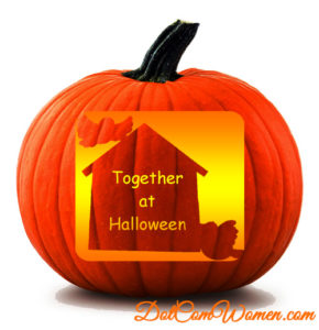 birdhouse non scary pumpkin carving stencil