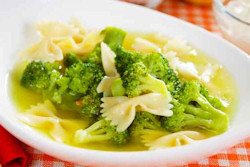 Broccoli Soup with Pasta - Winter Soup Recipes