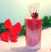 Homemade Candles are perfect for Christmas