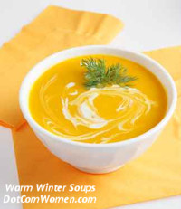 Carrot Parsley Soup - Winter Soup Recipes