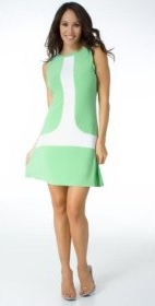 Casual Short Green Mod Sleeveless Mini Dress