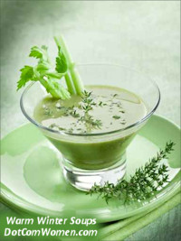 Cream of Celery Soup - Winter Soup Recipes