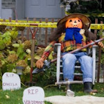 Outdoor Halloween Decoration - Danger Zone Cemetery