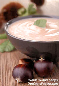 Chestnut Soup - Winter Soup Recipe