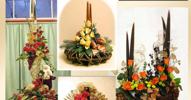 Christmas Flower Arrangements - DIY Ideas and Projects