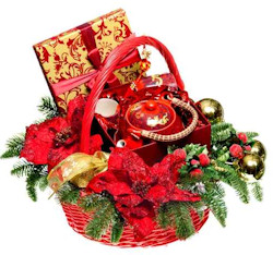 Christmas Themed Gift Baskets 