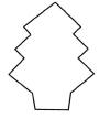 Christmas Tree Template - Click to enlarge