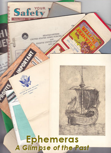 Collecting Ephemera