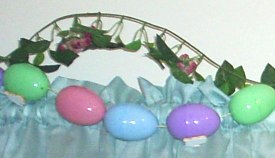 Easter Egg Valance Close Up
