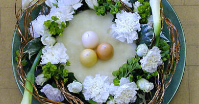 Easter 'Nest' Flower Arrangement