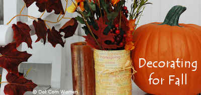 Fall Decorating Ideas - Beautiful Indoor, Outdoor and Table Decor Ideas