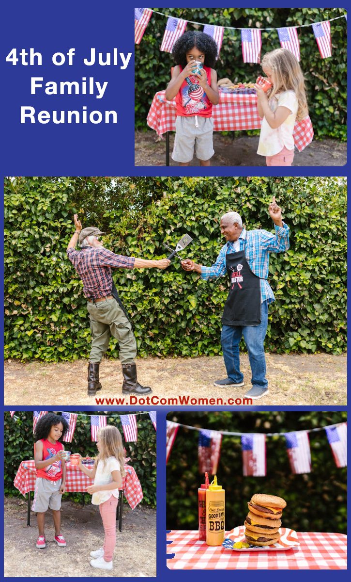 Fourth of July Family Celebration - Family Reunion Themes and Ideas
