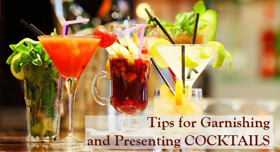 Tips for Garnishing and Presenting Cocktails, New Year's Eve Cocktail Party
