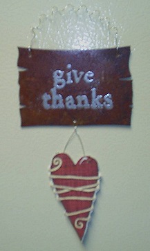 Give Thanks Magnet, Thanksgiving Project