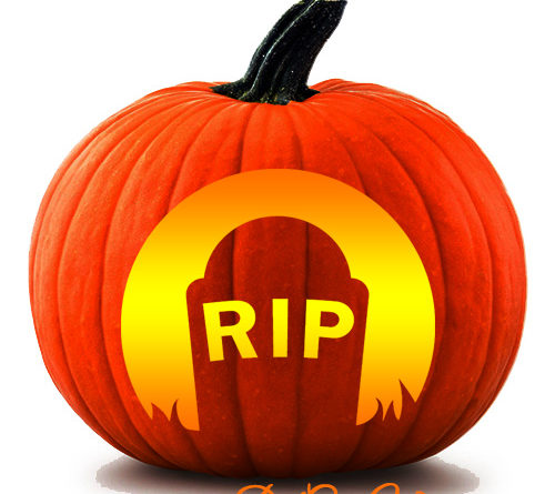 RIP Grave Pumpkin Pattern - Free Halloween Pumpkin Carving Patterns