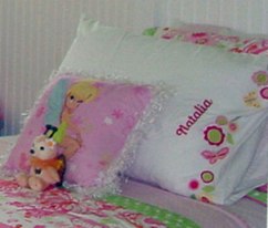 Girls Bedroom Personalized Pillows