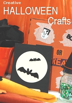 Halloween Craft Projects - Handmade Cards, Homemade Costumes, Decorations