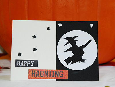 'Happy Haunting' Halloween Card