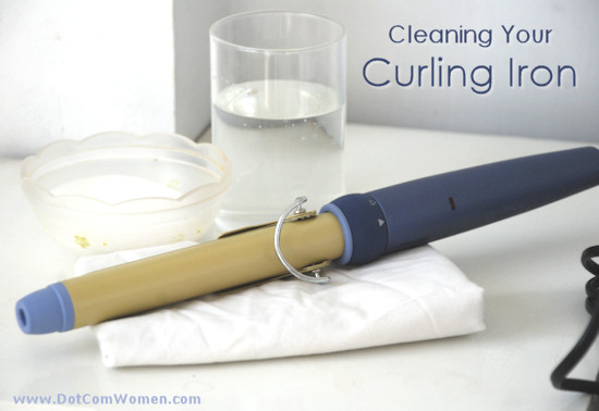 Clean Your Curling Iron
