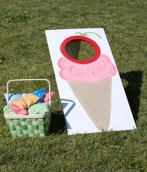 Ice Cream Bean Bag Toss