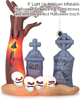 Click to buy these inflatable tombstones from Amazon