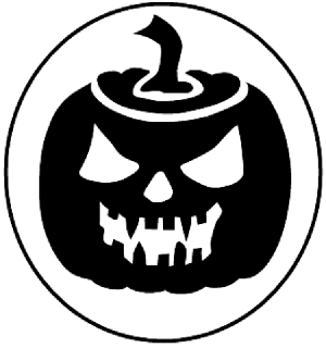 Skull and Crossbones Jack-o-Lantern Pattern