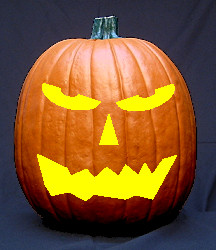 Jack O Lantern Face ~ 2- Free Pumpkin Carving Patterns - Dot Com Women