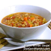 Winter Bean and Lentil Soup - Winter Soup Recipe