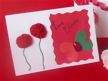 Love Blooms Valentine - Handmade Valentines Project