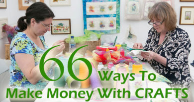 66 Ways To Make Money With Crafts