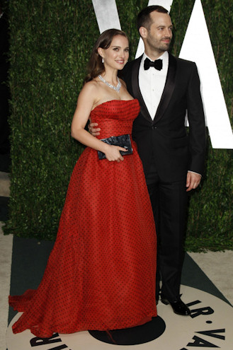 Natalie Portman & Benjamin Millipied - 2012 Oscars