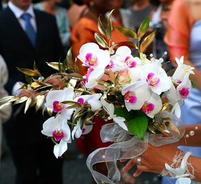 Orchid Bridal Bouquet