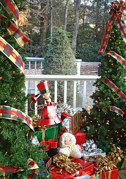 Outdoor Christmas Trees - Outdoor Christmas Decorating Ideas
