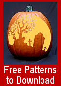 Free Pumpkin Carving Patterns and Stencils