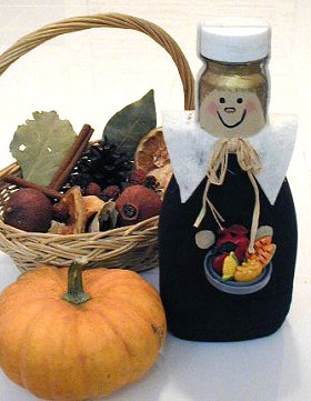 Thanksgiving Crafts - A Waste Not Pilgrim