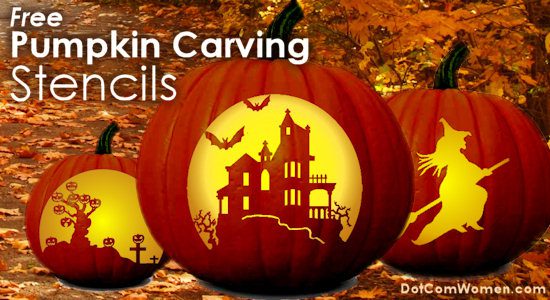 Free Pumpkin Carving Patterns - Stencils for Scary, Not so scary ...